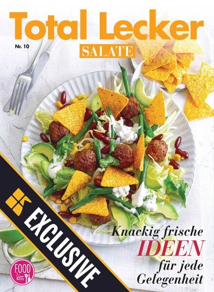 FOODkiss Total Lecker – Juli 2023 Cover