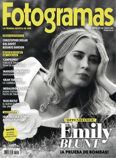 Fotogramas – Agosto 2023 Cover