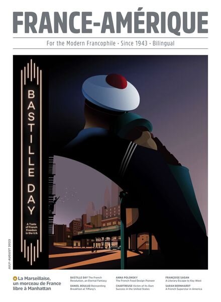 France-Amerique – July 2023 Cover