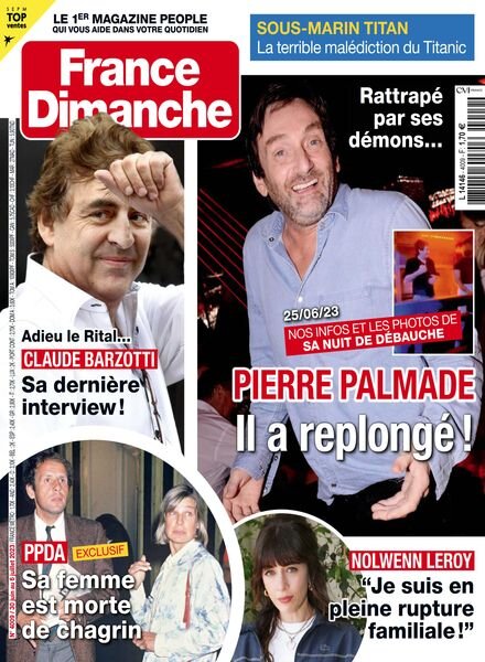 France Dimanche – 30 juin 2023 Cover