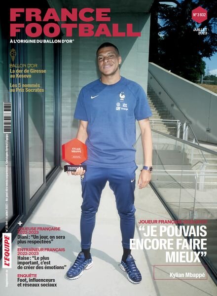 France Football – Juillet 2023 Cover