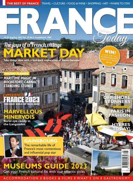 France Today UK Edition – August 2023 Cover