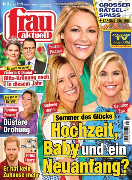 frau aktuell – 08 Juli 2023 Cover