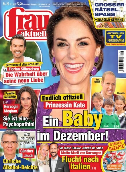 frau aktuell – 15 Juli 2023 Cover
