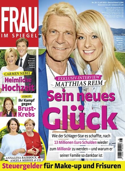 Frau im Spiegel – 05 Juli 2023 Cover