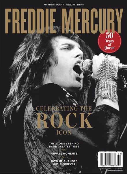 Freddie Mercury 50 Years of Queen Celebrating the Rock Icon – June 2023 Cover