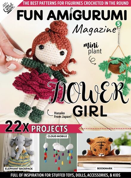 Fun Crochet Magazine – July 2023 Cover