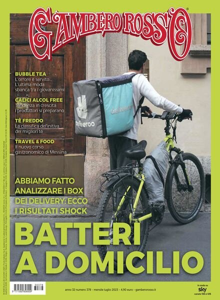Gambero Rosso Italia – Luglio 2023 Cover