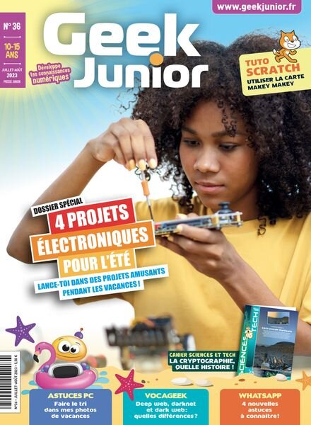 Geek Junior – Juillet-Aout 2023 Cover