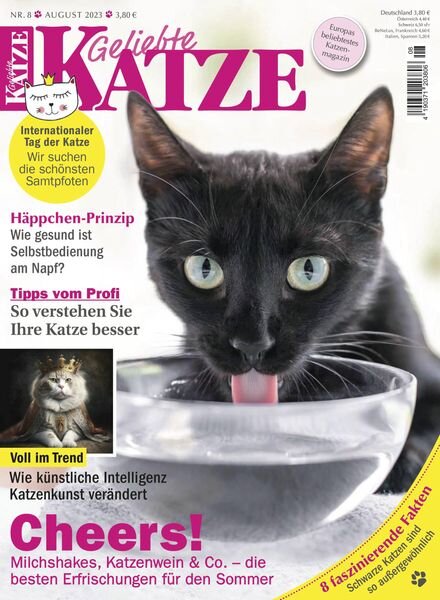 Geliebte Katze – August 2023 Cover