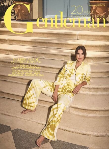 Gentleman Espana – julio 2023 Cover
