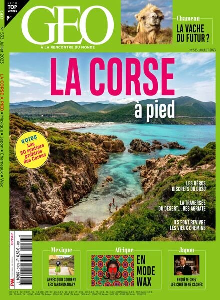 Geo France – Juillet 2023 Cover