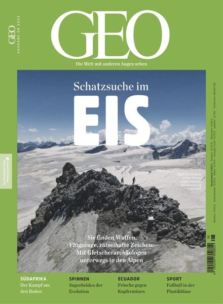 Geo Germany – August 2023 Cover