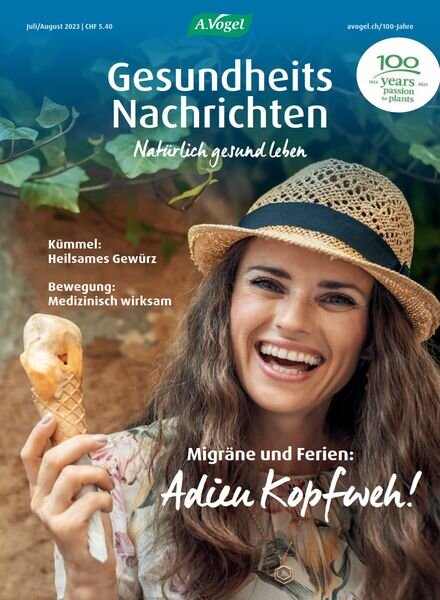 Gesundheits Nachrichten – Juli-August 2023 Cover