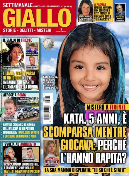 Giallo – 28 Giugno 2023 Cover