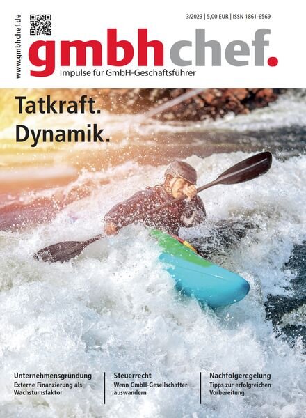 gmbhchef – Nr 3 2023 Cover
