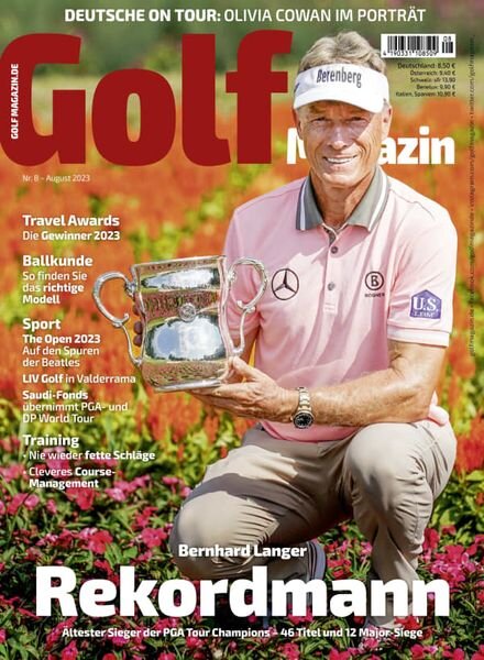 Golf Magazin – August 2023 Cover