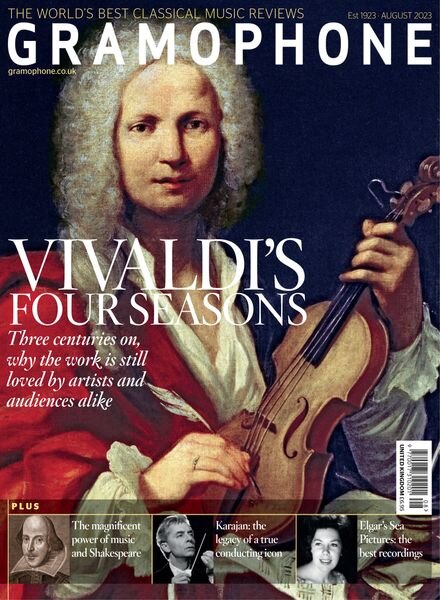 Gramophone – August 2023 Cover