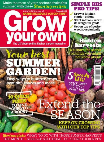 Grow Your Own – August 2023 Cover