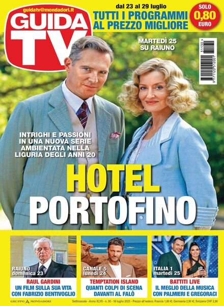 GuidaTV – 18 luglio 2023 Cover