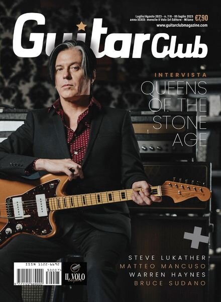 Guitar Club Magazine – luglio 2023 Cover