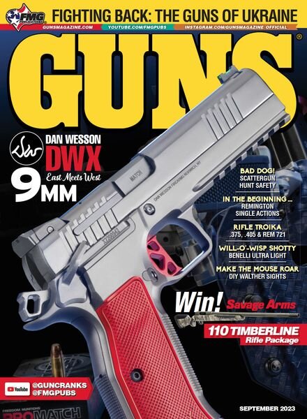 Guns Magazine – September 2023 Cover