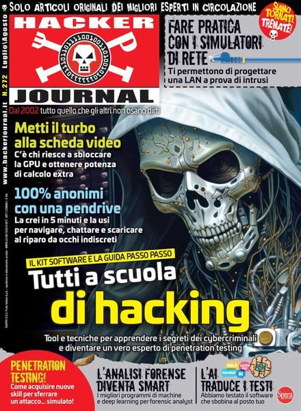 Hacker Journal – agosto 2023 Cover