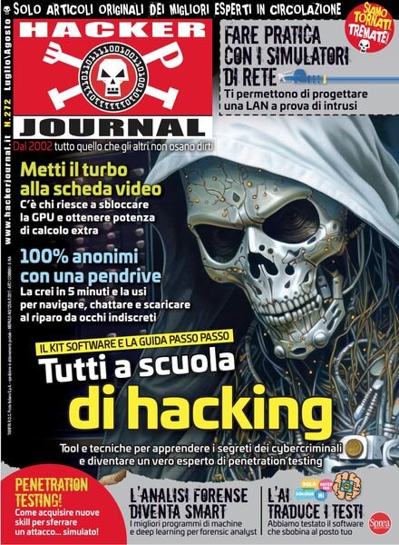 Hacker Journal – Luglio-Agosto 2023 Cover