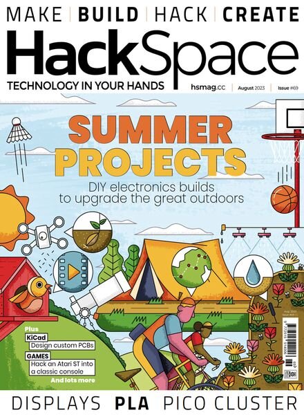 HackSpace – Issue 69 – 27 July 2023 Cover