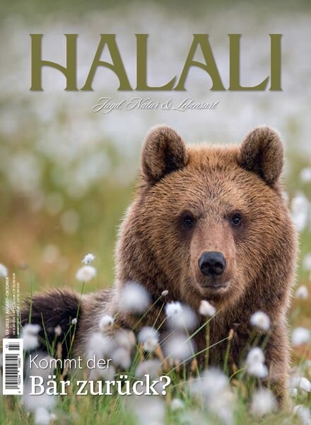 HALALI – Jagd Natur und Lebensart – Juli 2023 Cover