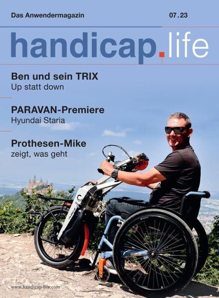 handicaplife – Juli 2023 Cover