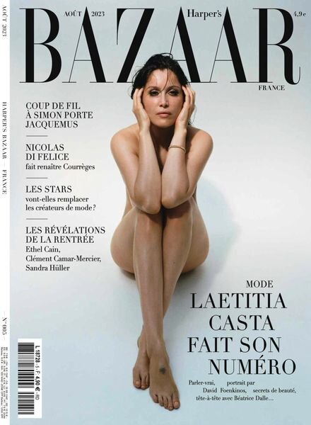 Harper’s Bazaar France – Aout 2023 Cover