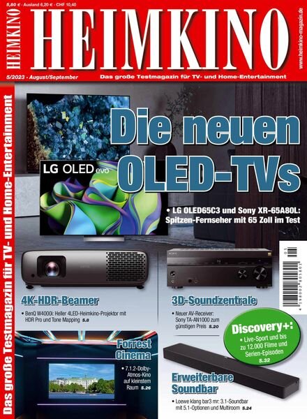 HEIMKINO – Juli 2023 Cover