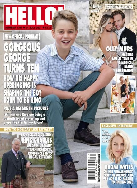 Hello! Magazine UK – Issue 1799 – 31 July 2023 Cover