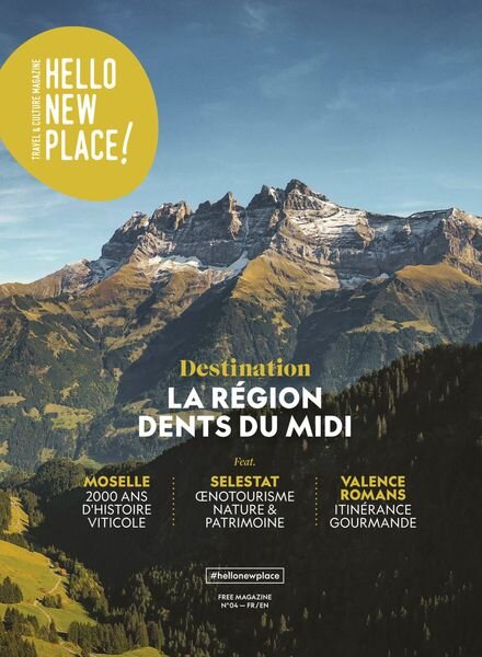 Hello New Place – Juillet-Aout 2023 Cover