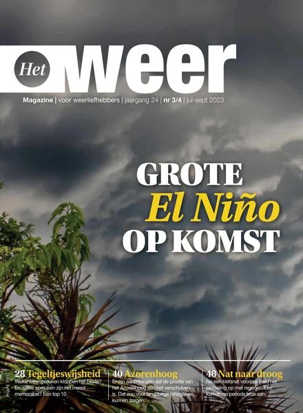 Het Weer Magazine – juli 2023 Cover
