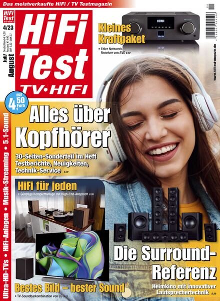 HIFI TEST TV HIFI – Juli 2023 Cover