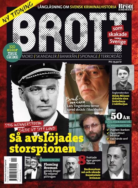 Historiska Brott & Mysterier – 29 juni 2023 Cover