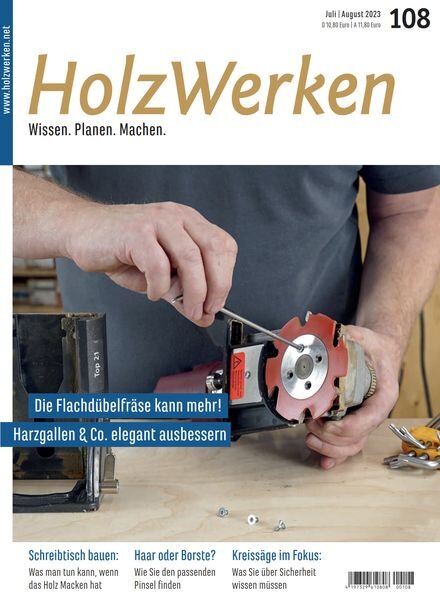 HolzWerken – Juli-August 2023 Cover