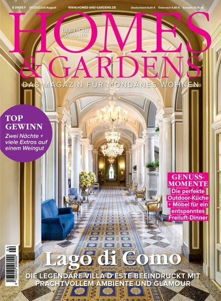 Homes & Gardens Germany – Juli 2023 Cover