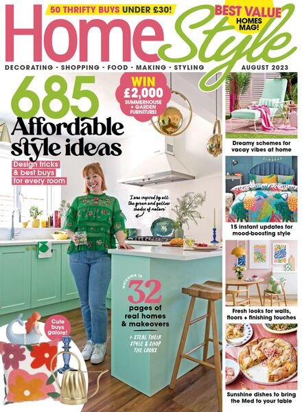 HomeStyle UK – August 2023 Cover
