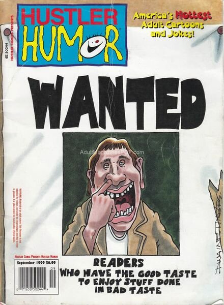 Hustler Humor – September 1999 Cover