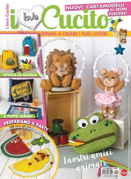 I Love Cucito – luglio 2023 Cover