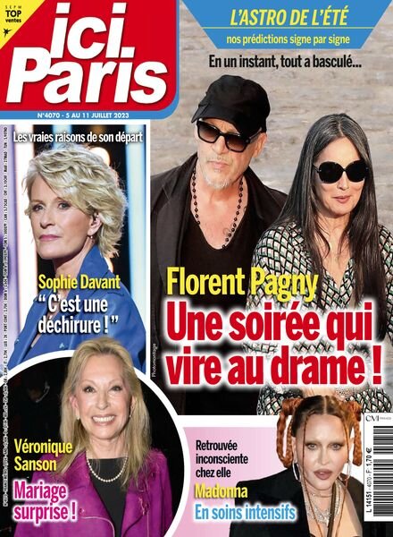 Ici Paris – 05 juillet 2023 Cover