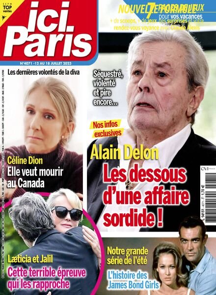 Ici Paris – 12 juillet 2023 Cover