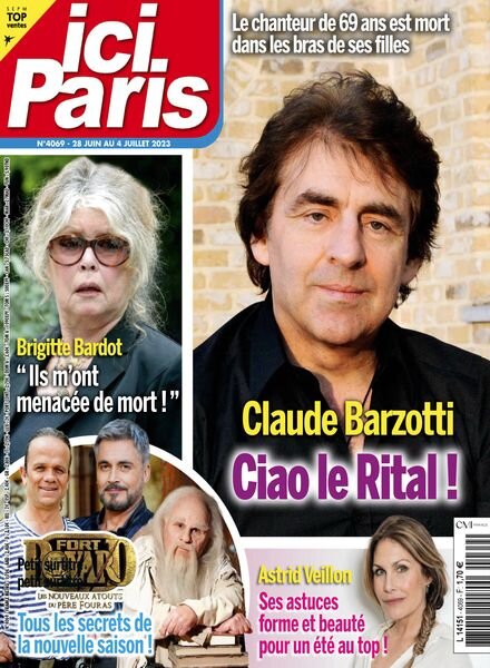 Ici Paris – 28 juin 2023 Cover