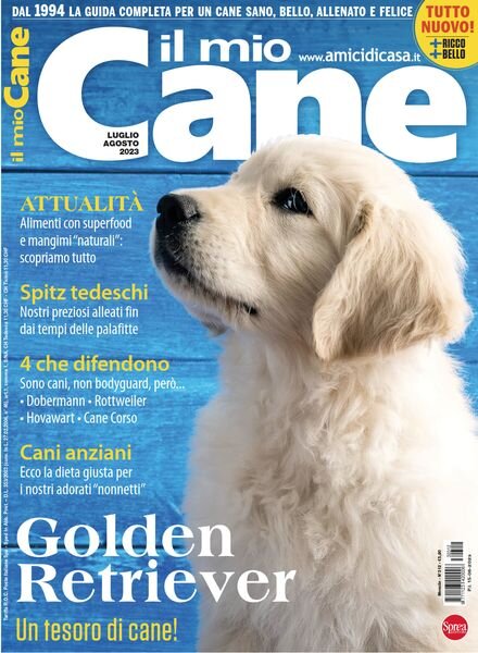 Il Mio Cane – Luglio-Agosto 2023 Cover