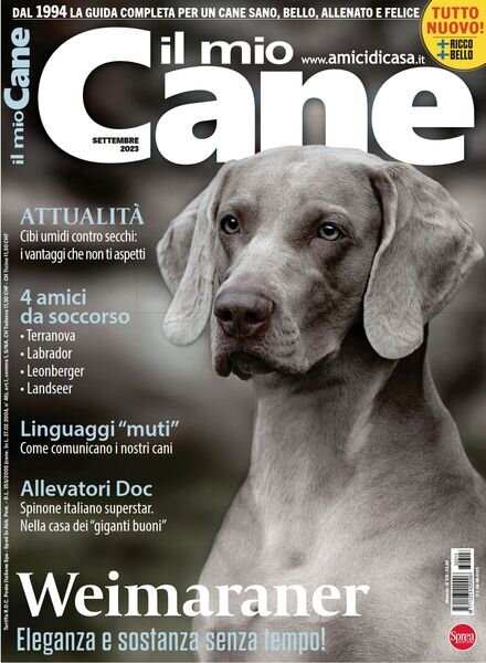 Il Mio Cane – Settembre 2023 Cover