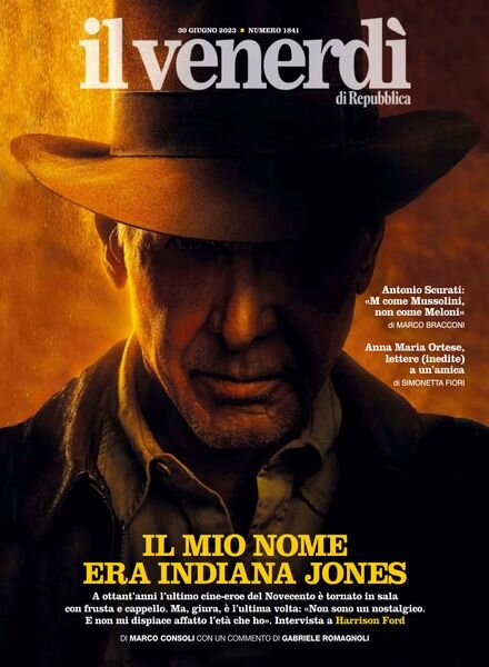 Il Venerdi di Repubblica – 30 Giugno 2023 Cover
