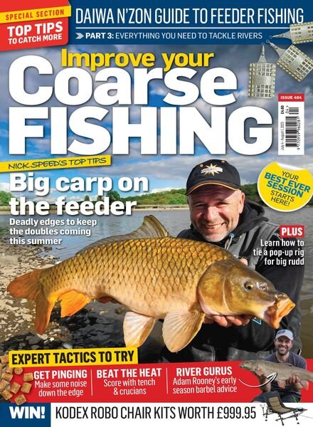 Improve Your Coarse Fishing – July 2023 Cover